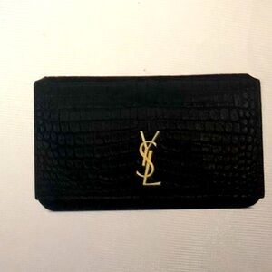 Beautiful Saint Laurent Authentic Small Phone Holder With Strap